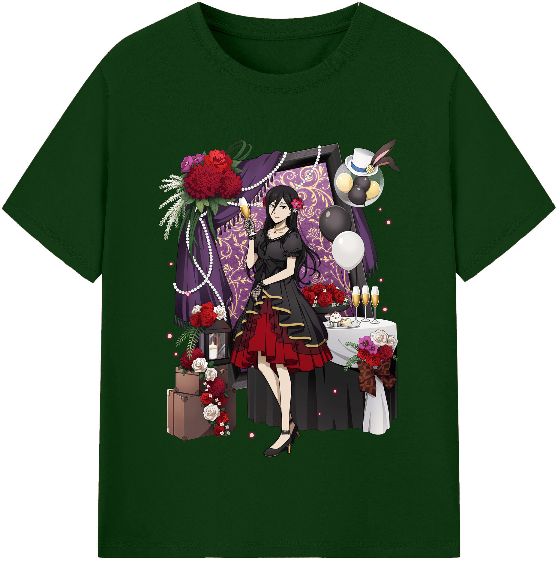（画像用） 文豪ストレイドッグス Bungo Stray Dogs 綿100％半袖Tシャツ（フロントプリント）